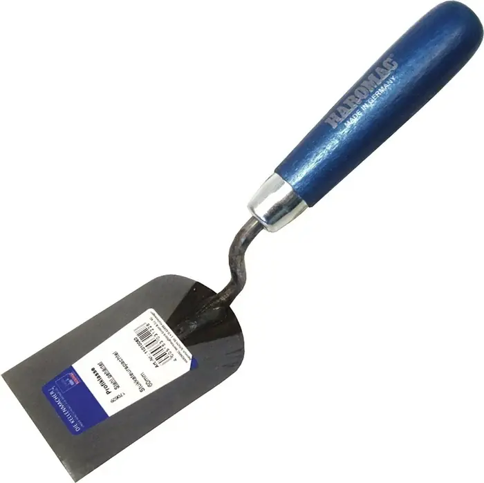 Abverkauf Stukkateurspachtel B.100mm Buchenholzgriff gehär.Qualitätsst.HAROMAC