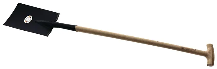 Wochenendangebot Rohrdüllspaten Blattmaß 275x180mm Gr.2 m.T-Stiel 850mm 1700g KRUMPHOLZ