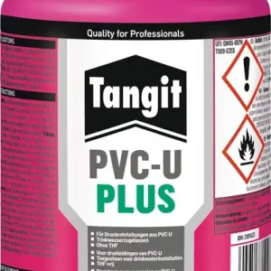 Abverkauf Spezialkleber PVC-U PLUS Inh.500g Dose TANGIT VE: 12 Stück