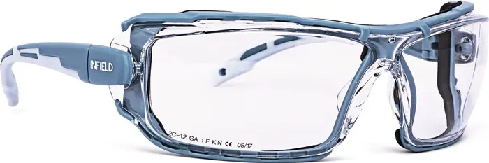 Schutzbrille Milor EN 166 Fassung:Kristall,Scheibe:klar PC INFIELD SAFETY Expressversand