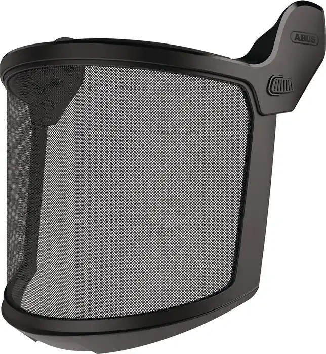Ausverkauf Vollvisier mesh Metall schwarz,mesh CE ISO 16321-3:2021 ABUS