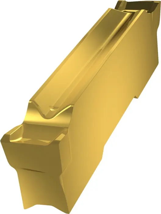 Wendeschneidplatte ISO GL4-D400G02R06-PR:G8330 Breite 4mm PVD beschichtet Gold VE: 10 Stück Rabatt