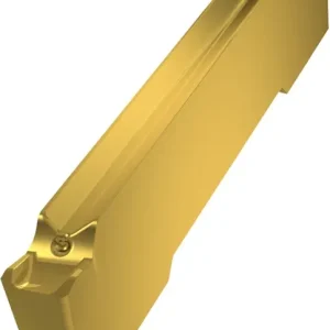 Wendeschneidplatte ISO GL2-D200G02L12-PR:G8330 Breite 2mm PVD beschichtet Gold VE: 10 Stück Expressversand