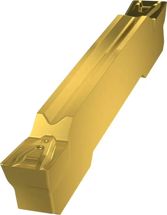 Wendeschneidplatte ISO GL3-D300M02-GM:G8330 Breite 3mm PVD beschichtet Gold VE: 10 Stück Letzte Chance