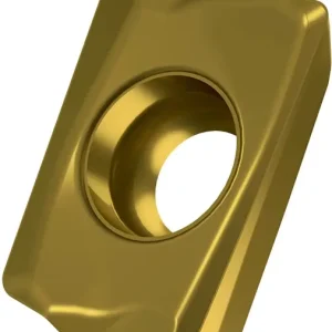 Top-Angebot Fräswendeschneidplatte ISO ADMX 070202SR-F:M8330 D.2,2mm PVD beschichtet Gold VE: 10 Stück