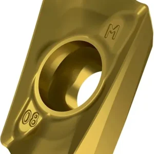Angebot Fräswendeschneidplatte ISO ADMX 160632SR-M:M6330 D.4,5mm PVD beschichtet Gold VE: 10 Stück