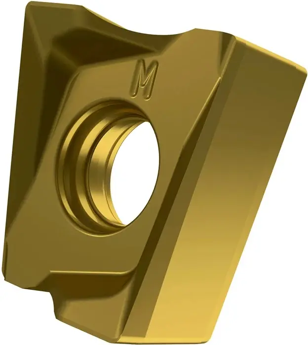 Fräswendeschneidplatte ISO LNGX 120520ER-M:M8330 D.4,5mm PVD beschichtet Gold VE: 10 Stück Direktkauf