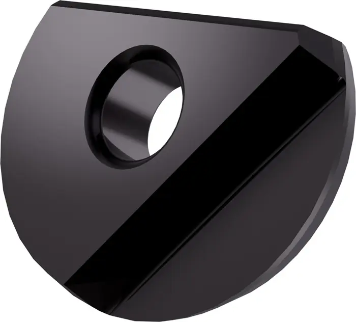 Fräswendeschneidplatte ISO PPH 1600-CL1:2003 D.4mm PVD beschichtet Lila-Schwarz VE: 10 Stück Preis Gesenkt