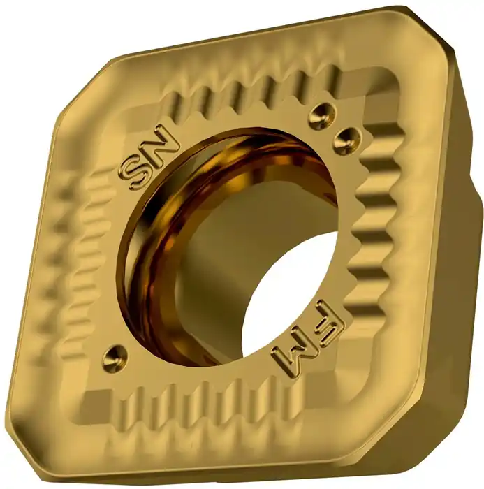 Sonderaktion Fräswendeschneidplatte ISO SDKT 1205PDSR-FM:M8330 D.5,5mm PVD beschichtet Gold VE: 10 Stück