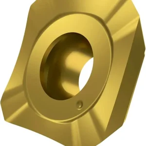 Top-Seller Fräswendeschneidplatte ISO SEET 1204AFEN:M8330 D.5,5mm PVD beschichtet Gold VE: 10 Stück