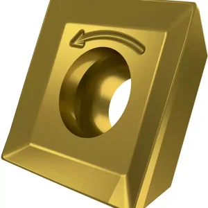 Sichere Zahlung Fräswendeschneidplatte ISO SOMT 09T304-P:M8340 D.3,5mm PVD beschichtet Gold VE: 10 Stück
