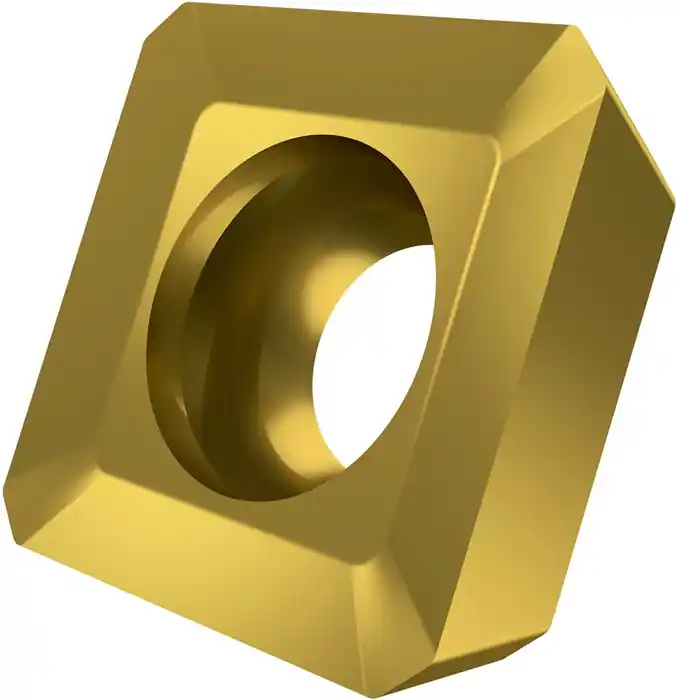 Sichere Zahlung Fräswendeschneidplatte ISO SPET 1204ADEN:M8340 D.5,5mm PVD beschichtet Gold VE: 10 Stück