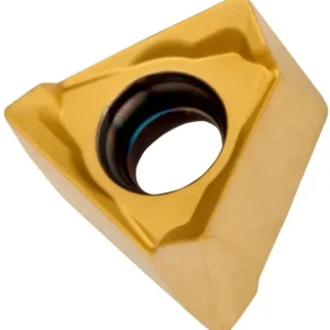 Wochenendangebot Fräswendeschneidplatte ISO TNGX 100404SR-M:M8330 D.2,8mm PVD beschichtet Gold VE: 10 Stück