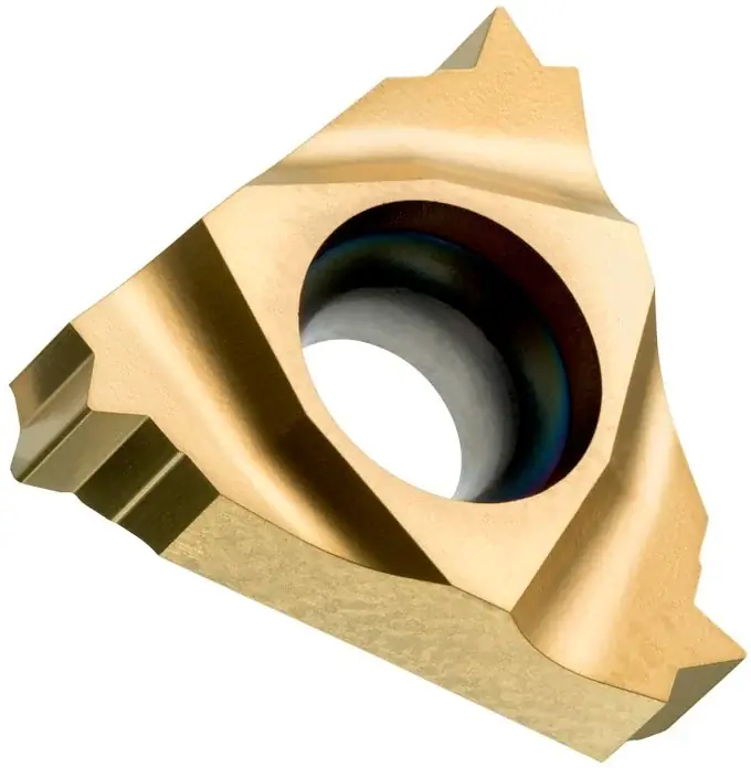 Ausverkauf Gewindedreh-Wendeschneidplatte ISO TN 11NL200M:T8030 Innenkreis-D. 6,35mm PVD VE: 5 Stück