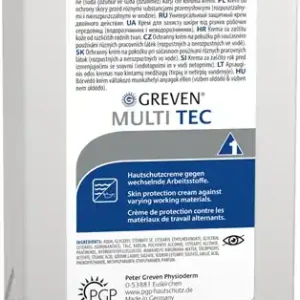 Hautschutzlotion GREVEN® MULTI TEC 1l O/W-Emulsion Variofl.GREVEN Ausverkauf