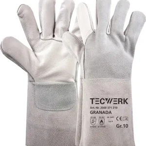 Schweißerhandschuhe Granada Gr.10 grau EN 388/407/12477 6PA TW VE: 6 Paare Angebot