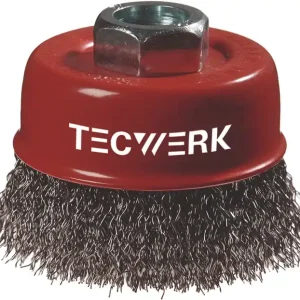 Topfbürste D.60mm Drahtstärke 0,3mm STA 12500min-¹ TECWERK Ausverkauf