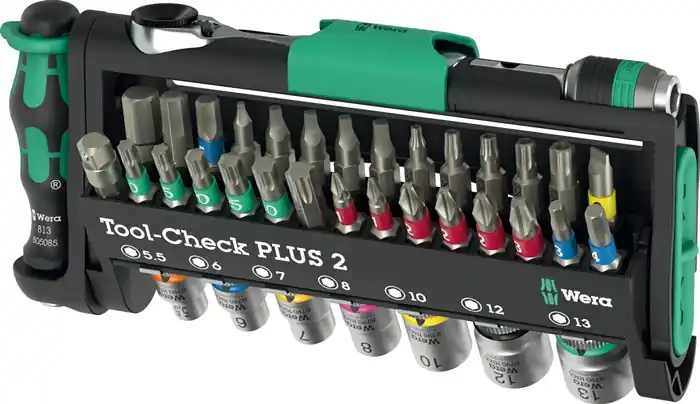 Beliebt Bit-/Steckschlüsselset Tool Check Plus 2 39-tlg.WERA