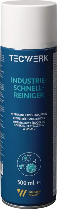 Expressversand Industrieschnellreiniger 500ml Spraydose TECWERK VE: 12 Stück