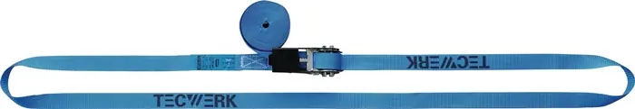 Zurrgurt DIN EN 12195-2 L.8m B.50mm m.Ratsche LC U 5000 daN TECWERK Must-Have