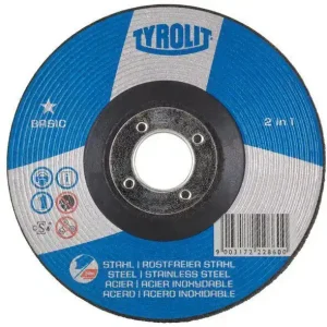 Knallerangebot Schruppscheibe BASIC D230xS8mmKörnung 30 gekr.2in1 Bohr.22,23mm TYROLIT VE: 10 Stück