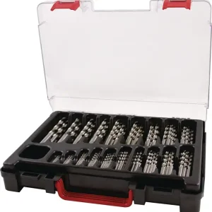 Direktkauf Spiralbohrermagazin DIN 338 TypN 1-10mm steig.um 0,5mm HSS 170tlg.RUKO
