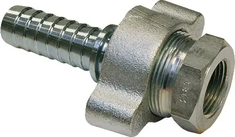 Dampfschlaucharmatur Boss Verz.Sta/Stahlguss Schl.-Gr.19mm IG 3/4 Zoll TEGUMA Finale Aktion
