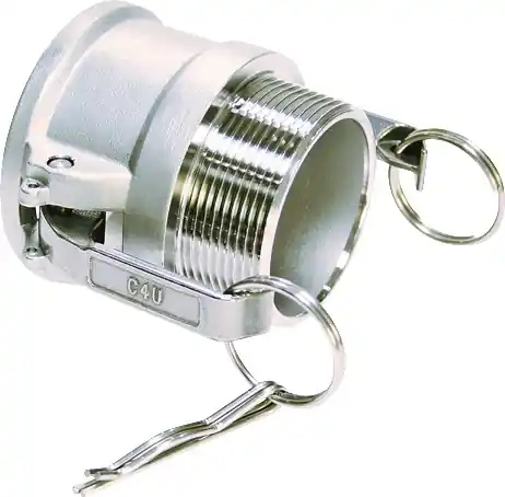 Neu Hebelarmk.Kamlok Typ B VA (1.4408) 87,88mm 3 Zoll