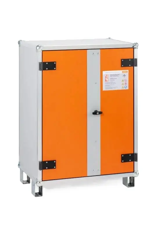 Wochenendangebot CEMO Akku-Lagerschrank mit Stapelfüße 8/10 – lockEX