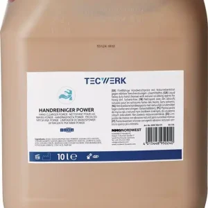 Bestseller Handreiniger Power 10l seifenfrei,lösemittelfrei,parfümiert TECWERK