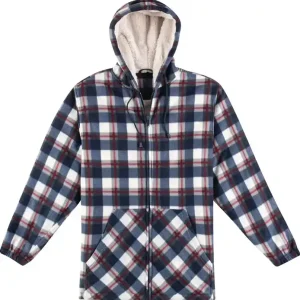 Thermojacke Dalory Gr.XL navy-kariert SCHEIBLER Mega-Angebot