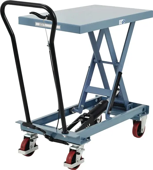 Scherenhubtischwagen Trgf.500kg Hubber.285-880mm fusshydraulisch TECWERK Jetzt Bestellen