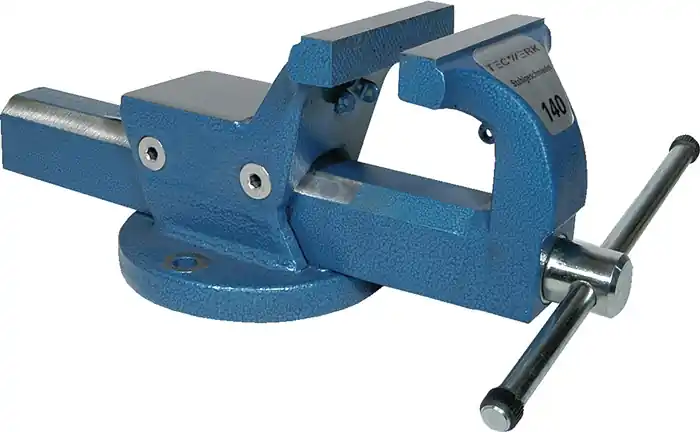 Neuheit Parallelschraubstock Backen-B.140mm Spann-W.200mm geschm.Spann-T.96mm TECWERK