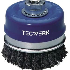 Topfbürste D.100mm Drahtstärke 0,5mm STA 8500min-¹ TECWERK Ausverkauf