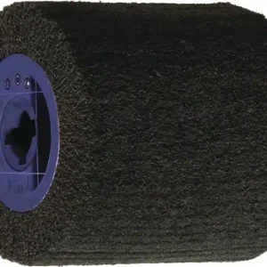 Bestseller Satinierwalze Vlies 240 fine braun Ø110xB100mm 19mm TECWERK