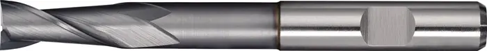 Schnäppchen Bohrnutenfräser TypN D.10mm HSS-Co8 TiCN Weldon Z.2 lang TECWERK