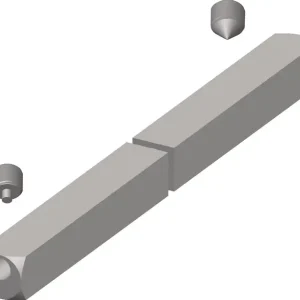 Panikstift NW-400-92 4-KT.9mm geteilter Vollstift TECWERK Super-Preis