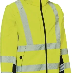 Schneller Versand Warnschutz Softshelljacke VISIBLE XTREME Gr.L warngelb/schwarz ELKA RAINWEAR