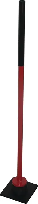 Betonstampfer L.1160mm B.180mm S18 Stahl,pulv.ALUREX Schneller Versand