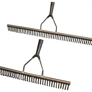 Ausverkauf Gummirechen B.750mm Zinken Stahl/Gummi ALUREX