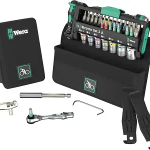 Super-Preis Bit-/Steckschlüsselset Bicycle Set 3 A 38-tlg.BZT PH/TORX®/Schlitz/6-KT.WERA
