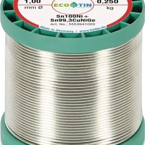 Lötdraht ISO-Core® RAClear 1mm 250g Sn100Ni+ FELDER Highlight