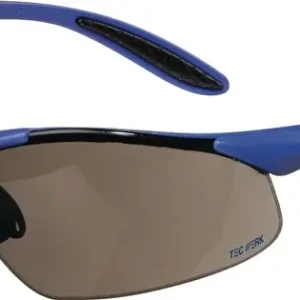 Neue Ware Schutzbrille DAYLIGHT PREMIUM EN 166 Bügel dunkelblau,Scheibe smoke PC TECWERK