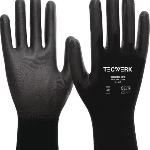 Nur Heute Handschuhe Blackstar NPU Gr.7 (M) schwarz EN 388 PSA II TECWERK VE: 12 Paare