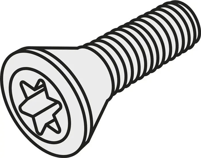 Torx-Senkkopfschraube ISO US 3006-T09P Bruttogewicht 0,7g PRAMET Preisreduziert