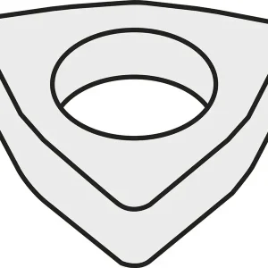 Wendeplatten-Unterlegscheibe ISO DWS 331-12 Bruttogewicht 9,87g PRAMET VE: 10 Stück Preis Gesenkt