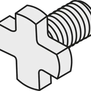Top-Angebot Kreuzschlitz-Senkkopfschraube ISO KS 08 Bruttogewicht 10,266g PRAMET
