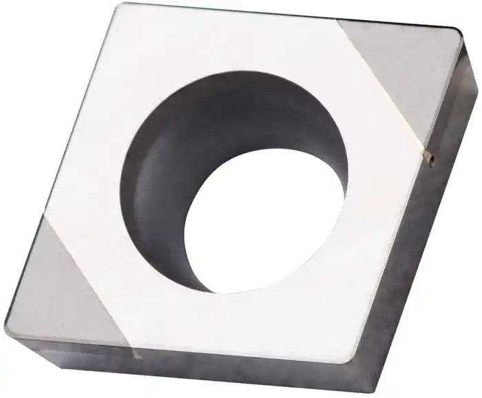 Drehwendeschneidplatte ISO CCGW 060204E-B:TB310 D. 2,8mm Farbe Silber-Schwarz VE: 2 Stück Direktkauf