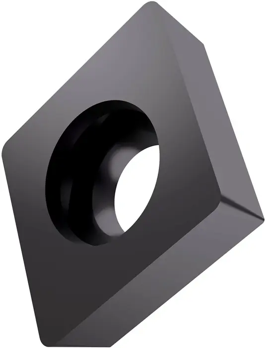 Drehwendeschneidplatte ISO CCMW 060204:T6310 Bohrungs-D. 2,8mm PVD beschichtet VE: 10 Stück Geprüft