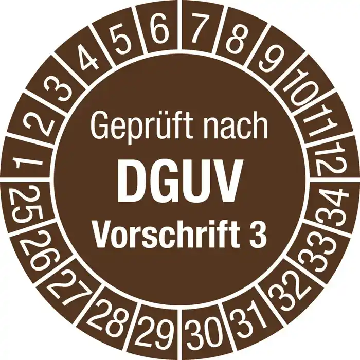 Mehrjahresprüfplakette D.30mm J.2026-2035 Folie Btl.a 100 St. Schnäppchen